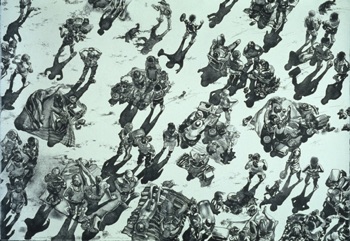Caroline Thorington (USA)
Summer Celebration V
Stone Lithograph
660mm x 920mm